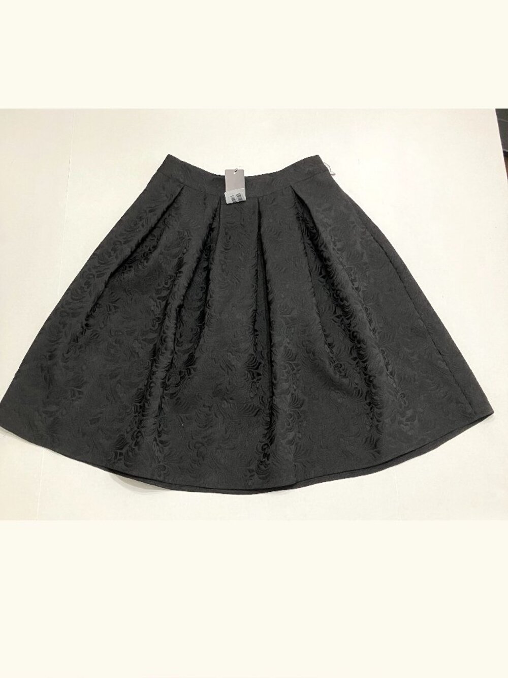 NWT Allegra K Women's High Waist Pleated Flare Midi A Line Skirt
